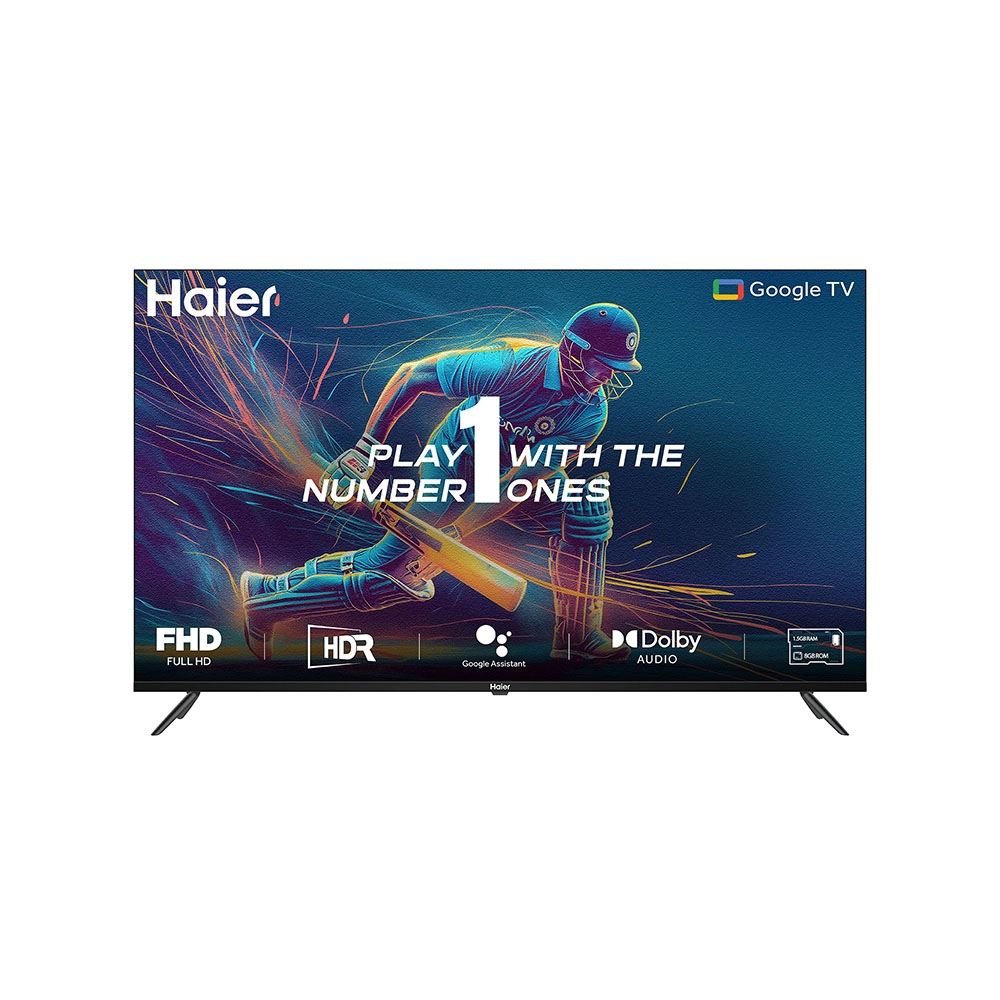 Haier Smart Full HD Gooogle TV 109cm (43) with HDR, Dolby Audio